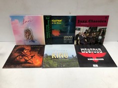 6 X VINYL VARIOUS ARTISTS INCLUDING TAYLOR SWIFT - LOCATION 10B.