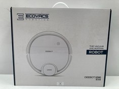 ECOVACS DEEBOT OZMO 900 - 4-IN-1 ROBOT HOOVER: SWEEPS, VACUUMS, MOPS AND SCRUBS, INTELLIGENT LASER MAPPING, ALEXA COMPATIBLE, APP, WIFI, RESUMES CLEANING AFTER RECHARGING, VOICE REPORTING, WHITE (SCR