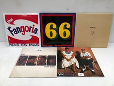 5 X VINYL VARIOUS ARTISTS INCLUDING FANGORIA - LOCATION 10B.