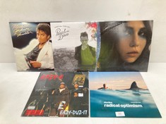 5 X VINYL VARIOUS ARTISTS INCLUDING DUA LIPA RADICAL OPTIMISM - LOCATION 6B.