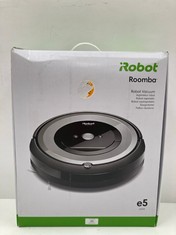 IROBOT ROOMBA E5154 WIFI, OPTIMAL ROBOT HOOVER FOR PETS, HIGH POWER SUCTION, 2 RUBBER BRUSHES, CARPETS AND FLOORS, DIRT DETECT, PERSONALISED SUGGESTIONS, COMPATIBLE WITH VOICE ASSISTANTS - LOCATION 4