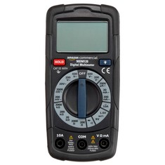 10 X DIGITAL MULTIMETER WITH MANUAL RANGE, COUNTS UP TO 2000, BLACK - LOCATION 7B.