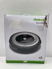 IROBOT ROOMBA E5154 WIFI, OPTIMAL ROBOT HOOVER FOR PETS, HIGH POWER SUCTION, 2 RUBBER BRUSHES, CARPETS AND FLOORS, DIRT DETECT, PERSONALISED SUGGESTIONS, COMPATIBLE WITH VOICE ASSISTANTS - LOCATION 4