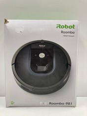 IROBOT ROOMBA 981, ROBOT HOOVER FOR PET HAIR WITH HIGH SUCTION POWER 1 AND ANTI-TANGLE RUBBER BRUSHES, WIFI CONNECTION, PROGRAMMABLE BY APP AND COMPATIBLE WITH ALEXA, BLUE COLOUR - LOCATION 49A.