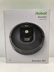 IROBOT ROOMBA 981, ROBOT HOOVER FOR PET HAIR WITH HIGH SUCTION POWER 1 AND ANTI-TANGLE RUBBER BRUSHES, WIFI CONNECTION, PROGRAMMABLE BY APP AND COMPATIBLE WITH ALEXA, BLUE COLOUR - LOCATION 50A.