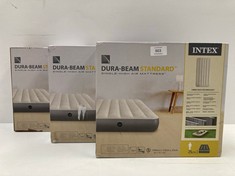 3 X DURA-BEAM STANDAR INFLATABLE MATTRESS WITH 25 CM THICKNESS - LOCATION 52A.