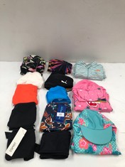 13 X SWIMMING COSTUMES AND BIKINIS VARIOUS MODELS AND SIZES INCLUDING PUMA - LOCATION 12B.