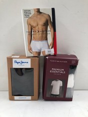 3 X PACKS VARIOUS BRANDS INCLUDING SIZE S TOMMY HILFIGER BRIEFS - LOCATION 12B.