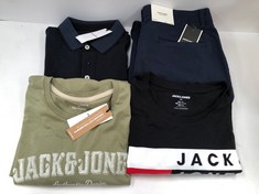 4 X JACK JONES GARMENTS VARIOUS MODELS AND SIZES - LOCATION 9B.