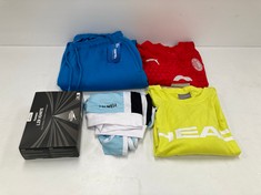 5 X SPORTSWEAR VARIOUS MODELS AND SIZES INCLUDING RED PUMA BRANDED T-SHIRT SIZE XL - LOCATION 45C.