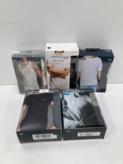 5 X UNDERWEAR PACKS OF VARIOUS BRANDS, MODELS AND SIZES INCLUDING PACK 2 EMPORIO ARMANI T-SHIRTS SIZE XL - LOCATION 10C.