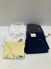 5 X JACK&JONES GARMENTS VARIOUS SIZES AND MODELS INCLUDING NAVY BLUE TROUSERS SIZE L - LOCATION 30A.