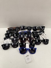 15 X VANS SUNGLASSES VARIOUS MODELS INCLUDING BLUE SUNGLASSES - LOCATION 2C.