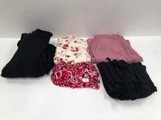 5 X DRESSES VARIOUS MODELS AND SIZES INCLUDING FLOWER DRESS SIZE 38 - LOCATION 11C.