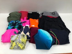 15 X SWIMMING COSTUMES AND BIKINIS INCLUDING PUMA PINK SWIMMING COSTUME SIZE M - LOCATION 11C.