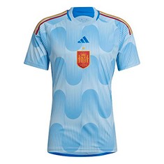 5 X ADIDAS UNISEX SPAIN UNISEX JERSEY, SEASON 2022/23 OFFICIAL SECOND KIT - LOCATION 44C.