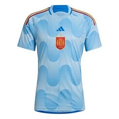 5 X ADIDAS SPAIN, UNISEX T-SHIRT, SEASON 2022/23 OFFICIAL SECOND KIT - LOCATION 40C.