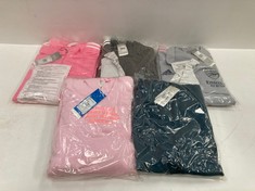 5 X ADIDAS CLOTHING VARIOUS SIZES AND MODELS INCLUDING PINK SWEATSHIRT SIZE XL - LOCATION 12C.