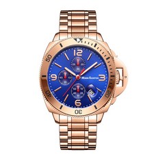 LIMITED EDITION MANN EGERTON HAND ASSEMBLED TIME GUARDER WATCH IN ROSE SKU:ME0072