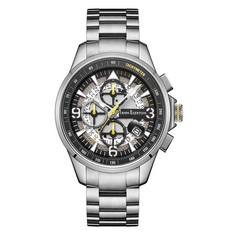 LIMITED EDITION MANN EGERTON HAND ASSEMBLED AMPLITUDE WATCH IN STEEL SKU:ME0041