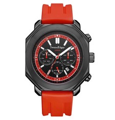 LIMITED EDITION SWAN & EDGAR HAND ASSEMBLED EXUBERANT AUTOMATIC RED WATCH SKU:SE0084