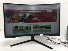 MONITOR SAMSUNG BLACK COLOUR MODEL S32BG652EU, (HAS ITS ORIGINAL BOX).