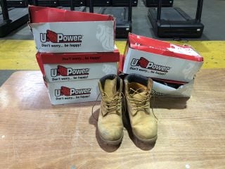 X3 U POWER TWISTER S1P SRC SAFETY TRAINERS SIZE 8 UK X2 POWER TWISTER S1P SRC SAFETY TRAINERS SIZE 10 1/2 UK 1X TIMBERLAND BOOTS SIZE 8