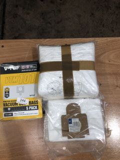 QTY OF V-TUF DUST BAGS