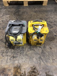 2X 110V 3KVA SITE TRANSFORMERS