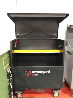 ARMORGARD OX4 OXBOX TOOL STORAGE BOX 89KG (SIZE 114CM W X 138CM H X 60CM D) TO INCLUDE KEYS