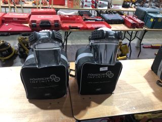 X2 JSP POWERCAP INFINITY PAPR RESPIRATOR RRP £615 EACH