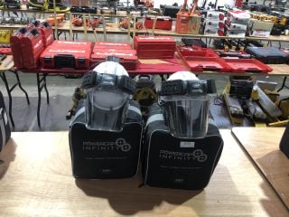 X2 JSP POWERCAP INFINITY PAPR RESPIRATOR RRP £615 EACH