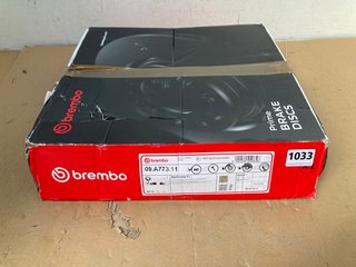 BREMBO 09.A773.11 BRAKE DISCS: LOCATION - H15