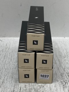 5 X NESPRESSO MULTI-PACK VERTUO SWEET VANILLA COFFEE PODS - BBE 20/05/2024: LOCATION - H16