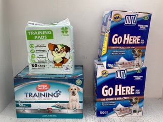 OTY OF ASSORT DOG AND PUPPY TRAINING PADS: LOCATION - E3