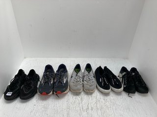 QTY OF ASSORTED MENS TRAINER IN SIZE 5 TO 9: LOCATION - E5