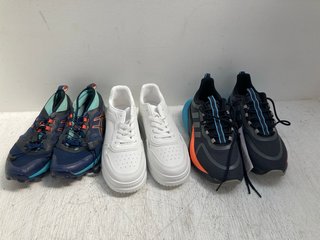 QTY OF ASSORTED TRAINERS IN SIZE 8: LOCATION - E6