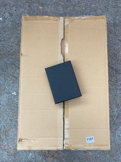 QTY OF SMALL BLACK PACKAGE BOXES: LOCATION - E13