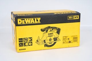 DEWALT DCS565N BRUSHLESS CIRCULAR SAW BODY ONLY - RRP £145: LOCATION - FRONT BOOTH