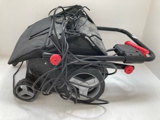 BRUSH AND COLLECT PRO CORDED LAWN MOWER IPX4: LOCATION - J11