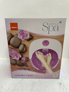 SENSIO SPA LUXURY FOOT SPA: LOCATION - J14