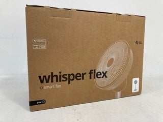 WHISPER FLEX SMART FAN IN COOL GREY - DXCF19UK - RRP £169.99: LOCATION - FRONT BOOTH