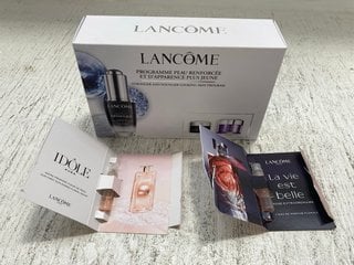 3 X ASSORTED BEAUTY ITEMS TO INCLUDE LANCOME STRONGER & YOUNGER LOOKING SKIN PROGRAM: LOCATION - J20