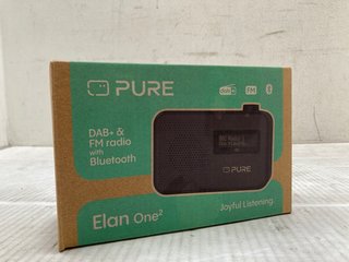 PURE ELAN ONE DAB+ AND FM RADIO WITH BLUETOOTH: LOCATION - J3