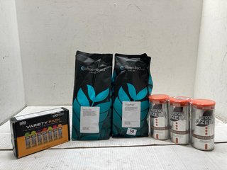 QTY OF ASSORTED COFFEE AND CONSUMABLE ITEMS TO INCLUDE COFFEE DIRECT DIRECTORS GROUND COFFEE - BBE: 19.03.2025: LOCATION - J3