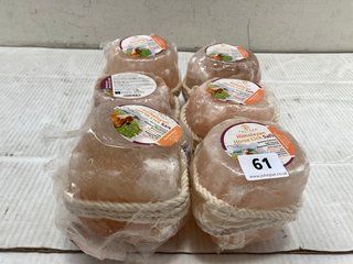 6 X SALTEAN HIMALAYAN HORSE LICK SALT: LOCATION - J3