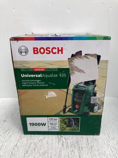 BOSCH UNIVERSAL AQUATAK 135 HIGH-PRESSURE WASHER - RRP £145: LOCATION - I1