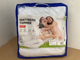 MIGHTY SOFT ULTRA PLUSH MATTRESS TOPPER - DOUBLE: LOCATION - H1