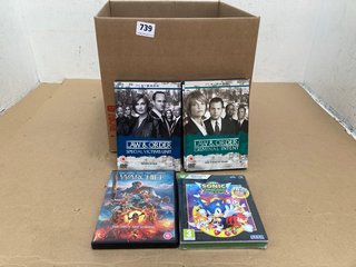 QTY OF ASSORTED DVDS TO INCLUDE THE LORD OF THE RINGS TRILOGY SET (PLEASE NOTE: 18+YEARS ONLY. ID MAY BE REQUIRED): LOCATION - H2