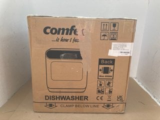 COMFEE TABLETOP DISHWASHER IN WHITE: LOCATION - H3